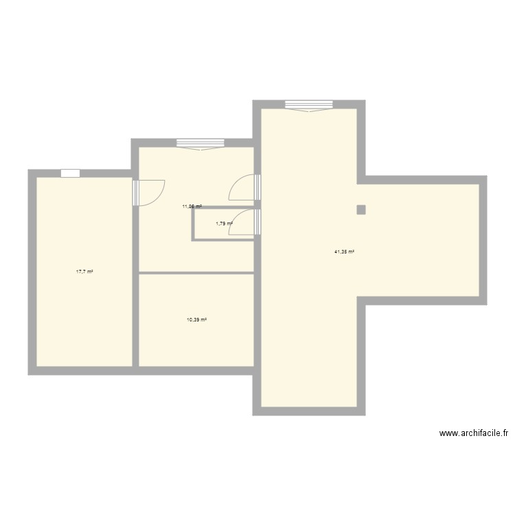 Maison en BOIS 1. Plan de 0 pièce et 0 m2