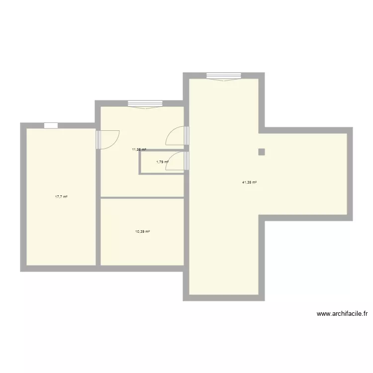 Maison en BOIS 1. Plan de 