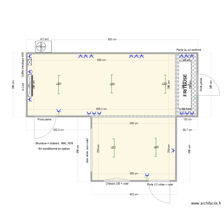 Friterie J.P. Plan de 0 pièce et 0 m2
