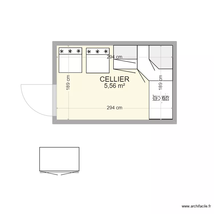 CELLIER. Plan de CELLIER. Plan de