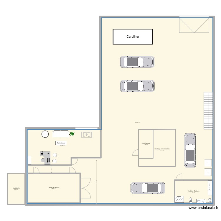 Ccie V2. Plan de 0 pièce et 0 m2
