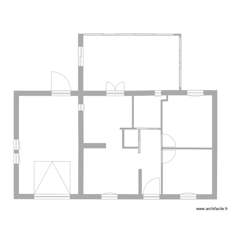 Plan actuel Garage et Maison 2021 . Plan de Plan actuel Garage et Maison 2021 . Plan de