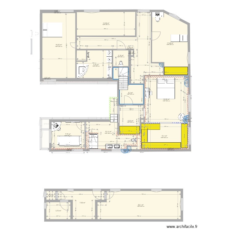 PLAN MAISON BALBRONN PROJETE 15. Plan de 0 pièce et 0 m2