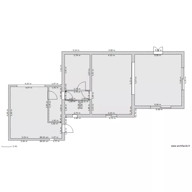 dimension. Plan de dimension. Plan de