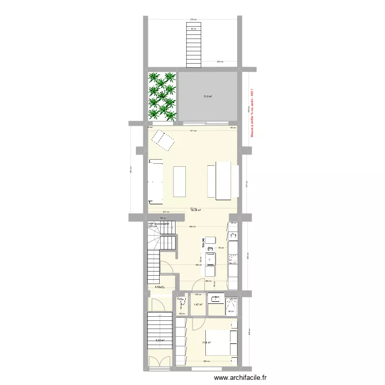 Banning 83 Bel &eacute;tage D&eacute;f. Plan de 0 pièce et 0 m2