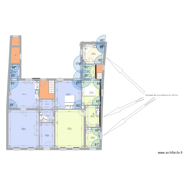 Noyon - Place Barthélémy. Plan de 0 pièce et 0 m2