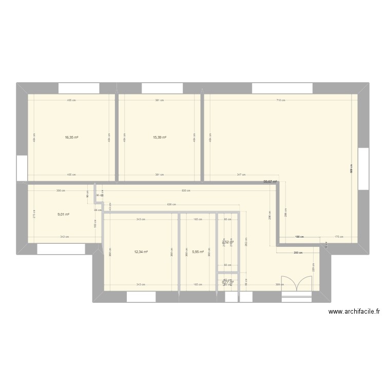 LEMMEL rdc. Plan de 0 pièce et 0 m2