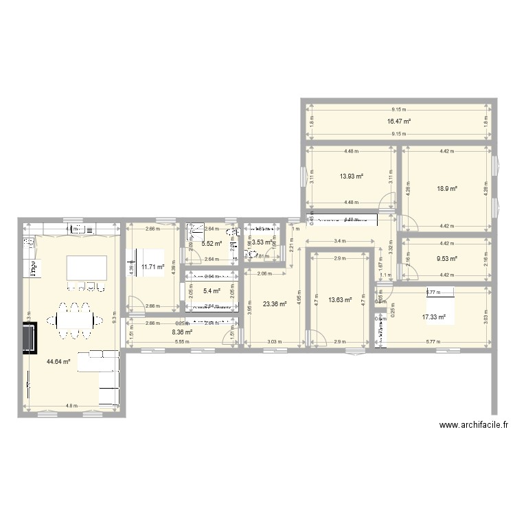 Maison à rénover Thibaut V3. Plan de 0 pièce et 0 m2