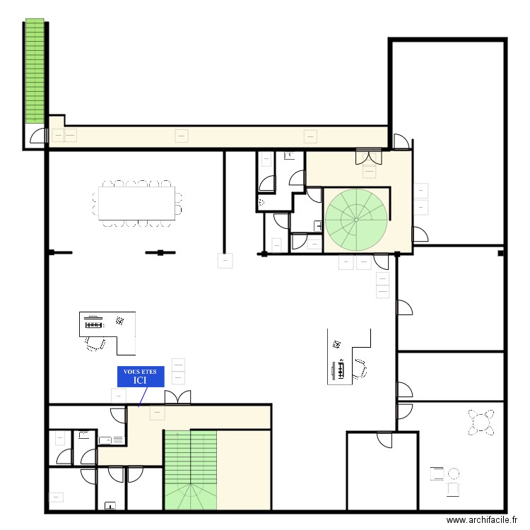 etage . Plan de 0 pièce et 0 m2