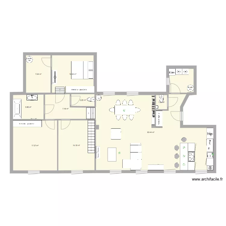 PROJET CAMBRONNE. Plan de 