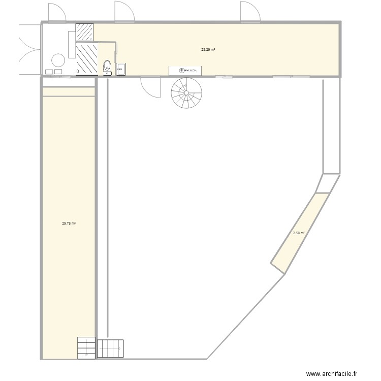 CONTAINER POOL HOUSE 12M. Plan de 0 pièce et 0 m2