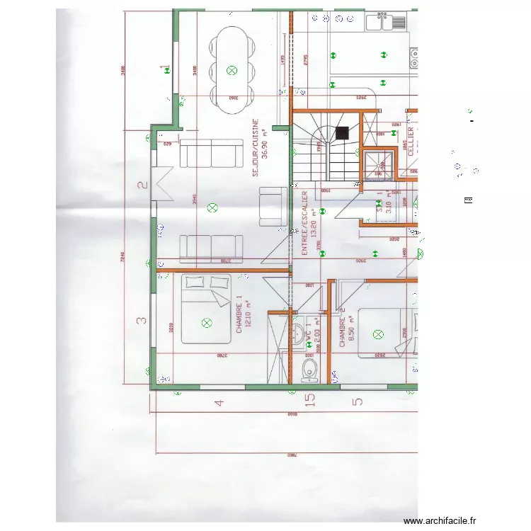 optibois michel 1etage. Plan de 0 pièce et 0 m2