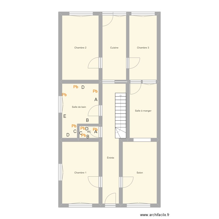 Croquis ENGEL Rch. Plan de 0 pièce et 0 m2
