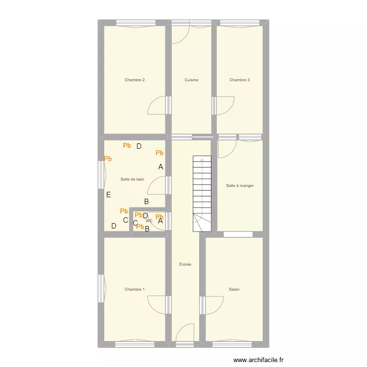 Croquis ENGEL Rch. Plan de 