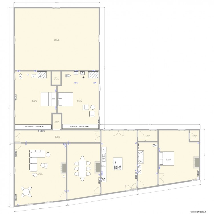 Maurice Chai RDC. Plan de 0 pièce et 0 m2