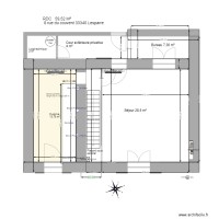 RDC Lesparre m² apres travaux 
