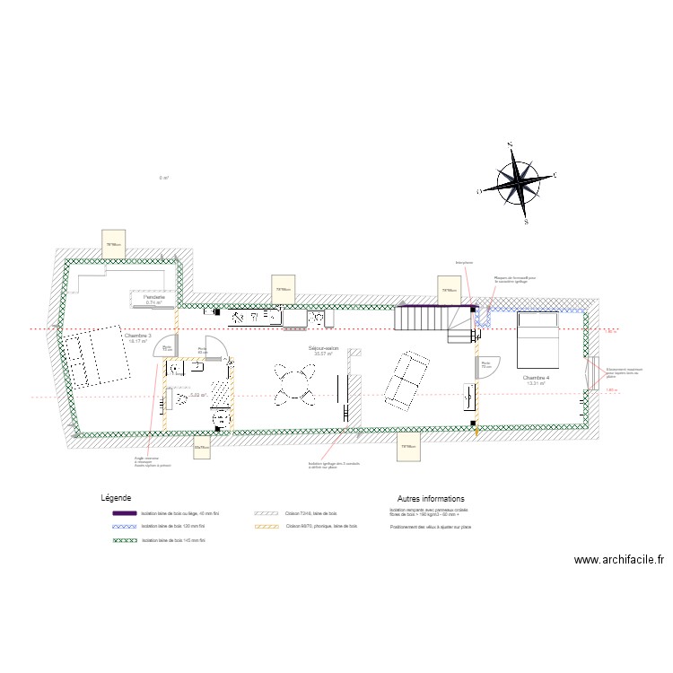 Combles definitif v2. Plan de 0 pièce et 0 m2