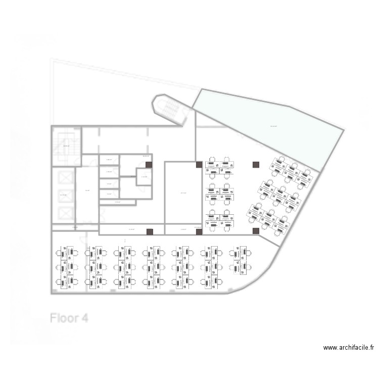 castilho 2 piso 3 v3. Plan de 0 pièce et 0 m2