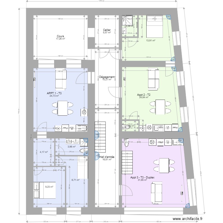 Saint Fulgent RDC projet 2. Plan de 0 pièce et 0 m2