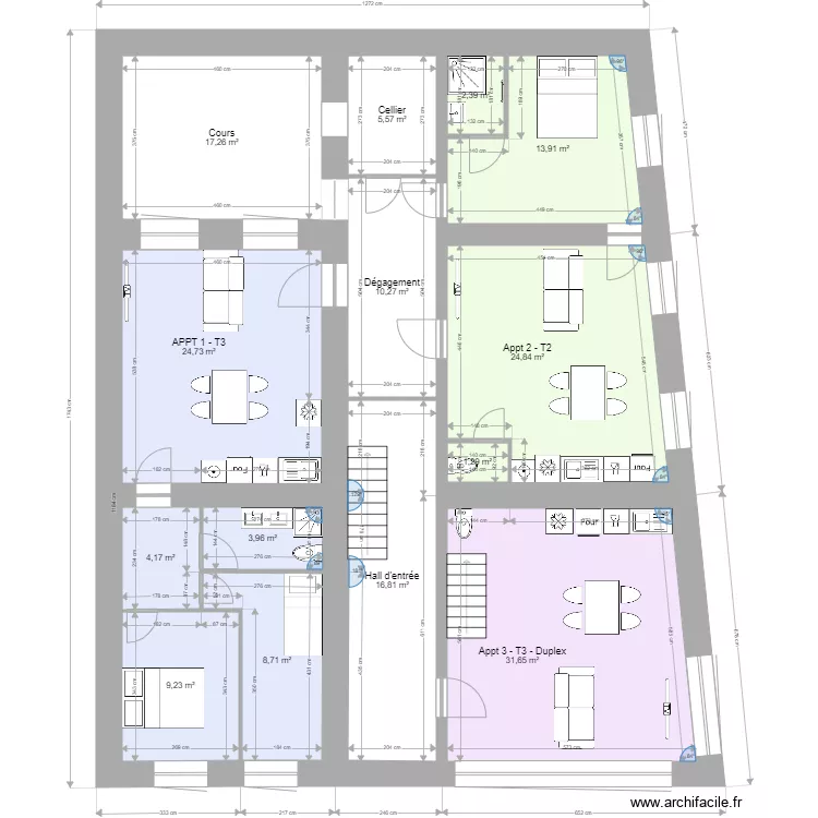 Saint Fulgent RDC projet 2. Plan de 