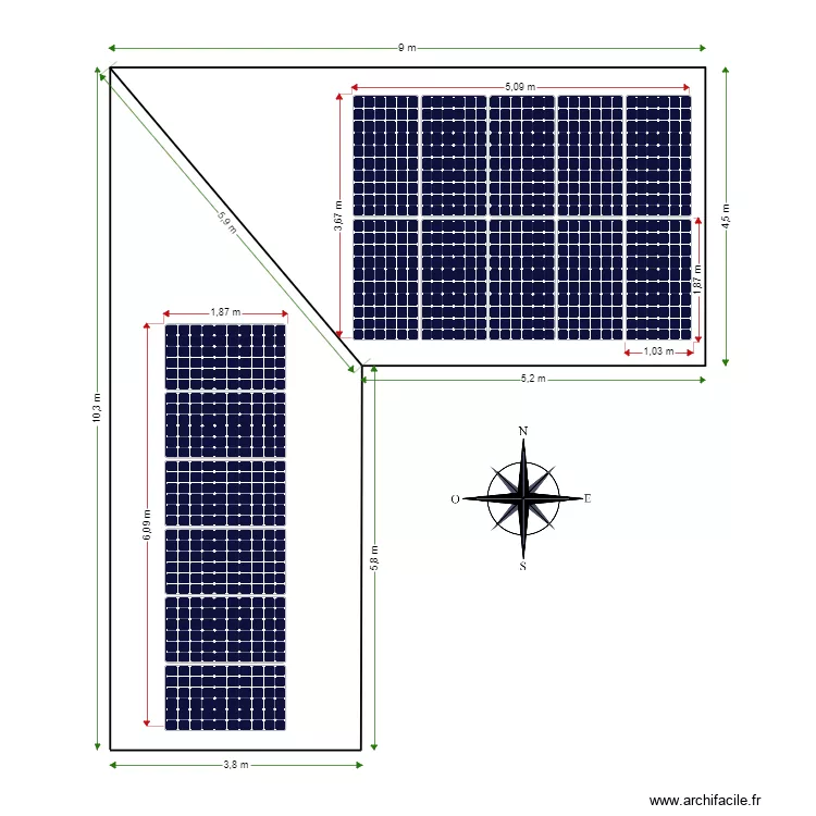MAISON BENOIT BENRARD. Plan de MAISON BENOIT BENRARD. Plan de