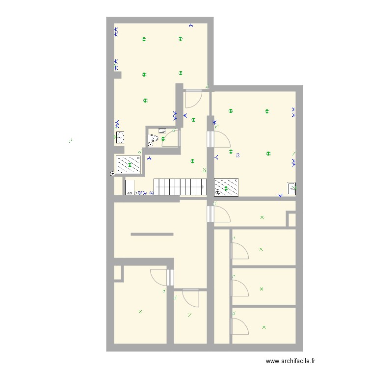 sous sol SJ. Plan de 0 pièce et 0 m2