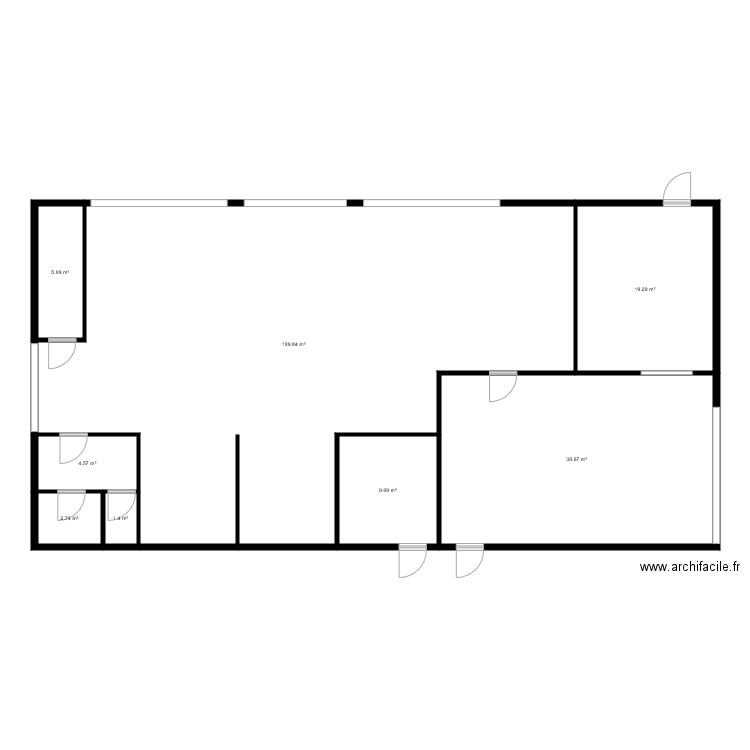 AUTO CENTER. Plan de 0 pièce et 0 m2