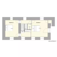 Quettehou 1er &eacute;tage  sesn des portes