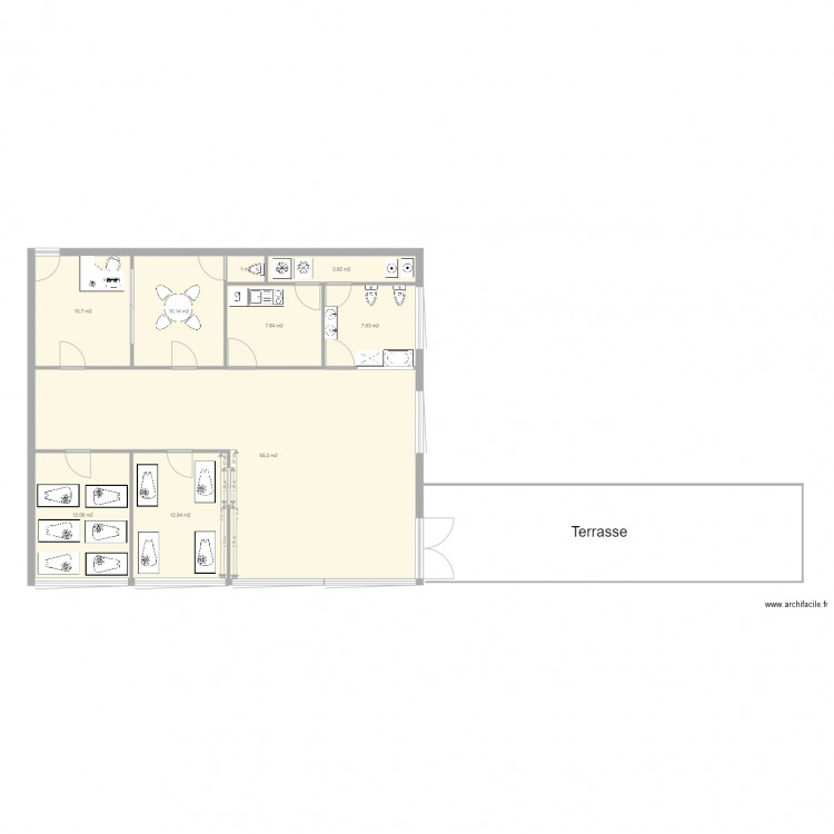 projet micro crèche peypin. Plan de 0 pièce et 0 m2
