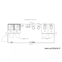 sanitaire &eacute;tage base vie principale