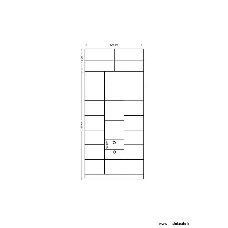 placard 2. Plan de 0 pièce et 0 m2
