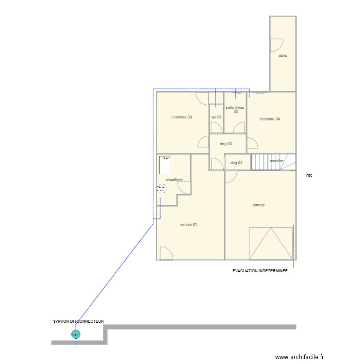 d angelo 1112 ASSrdc. Plan de 11 pièces et 95 m2