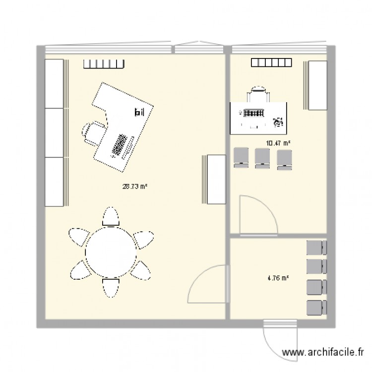 LOCAL 24 en bureau. Plan de 0 pièce et 0 m2