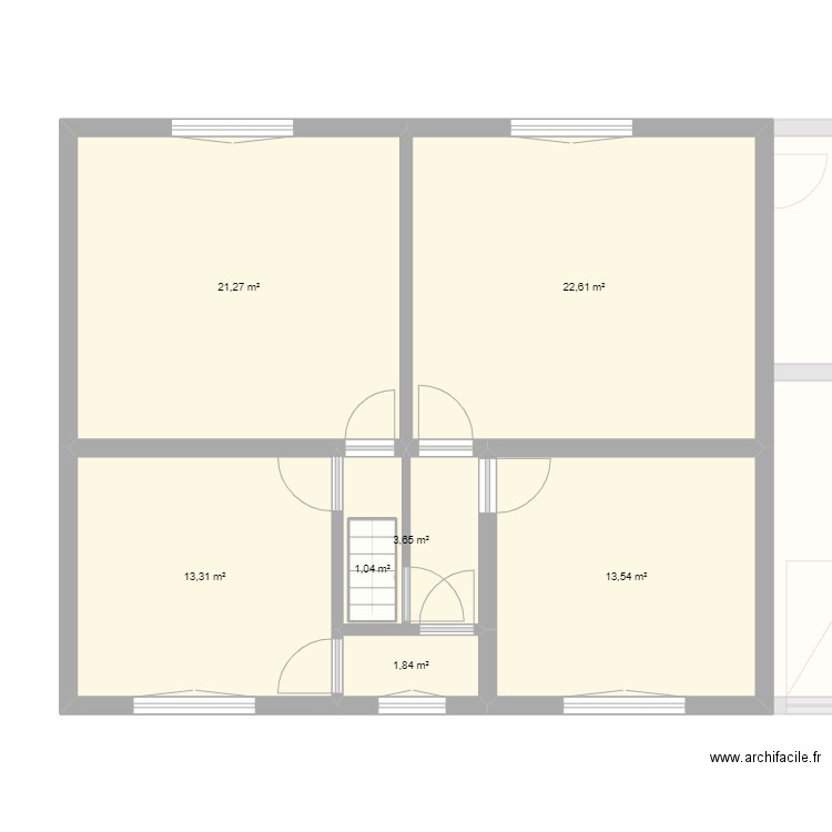 plan niveau 1_106complet3niveau. Plan de 17 pièces et 259 m2