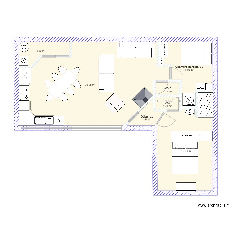 Der V. Plan de 0 pièce et 0 m2