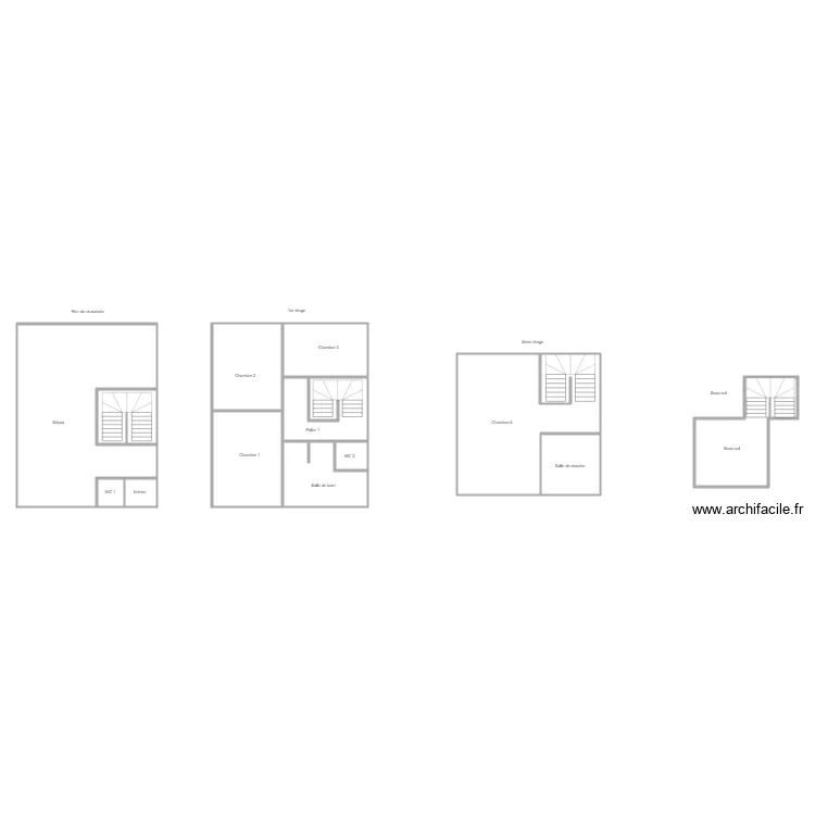 Pontfavergers morainvilliers. Plan de 