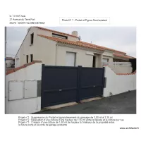 Portail et Pignon Nord