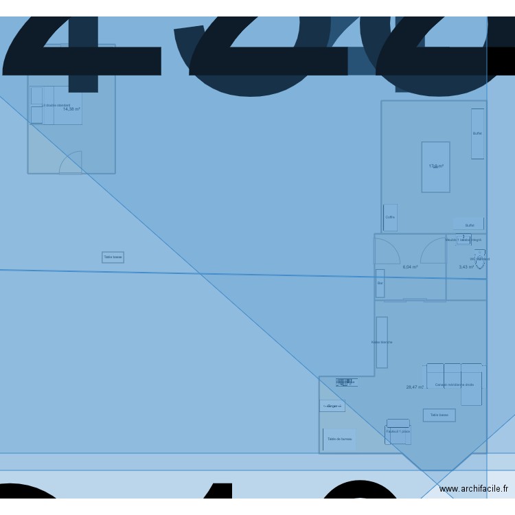 parc. Plan de 0 pièce et 0 m2