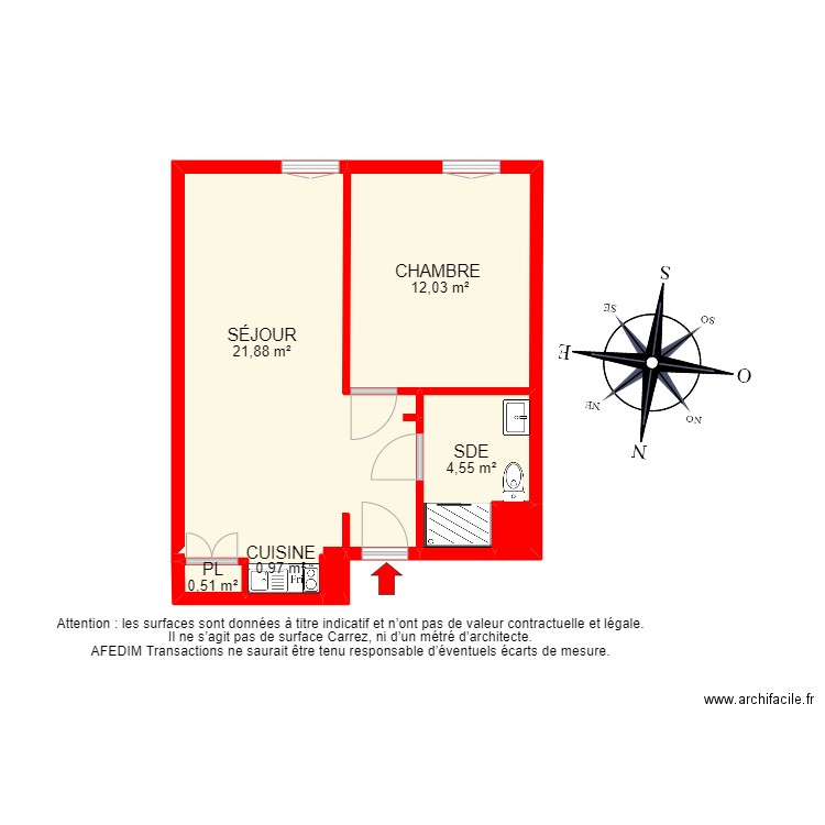 BI 15301. Plan de 0 pièce et 0 m2