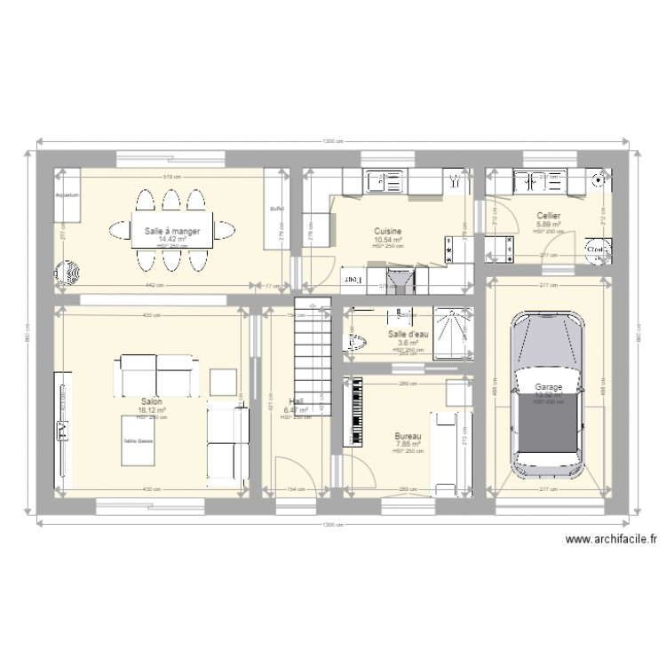 Face 13M N3. Plan de 0 pièce et 0 m2