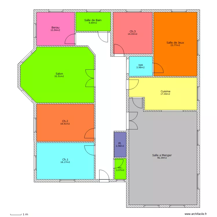 Maison Type 6. Plan de Maison Type 6. Plan de