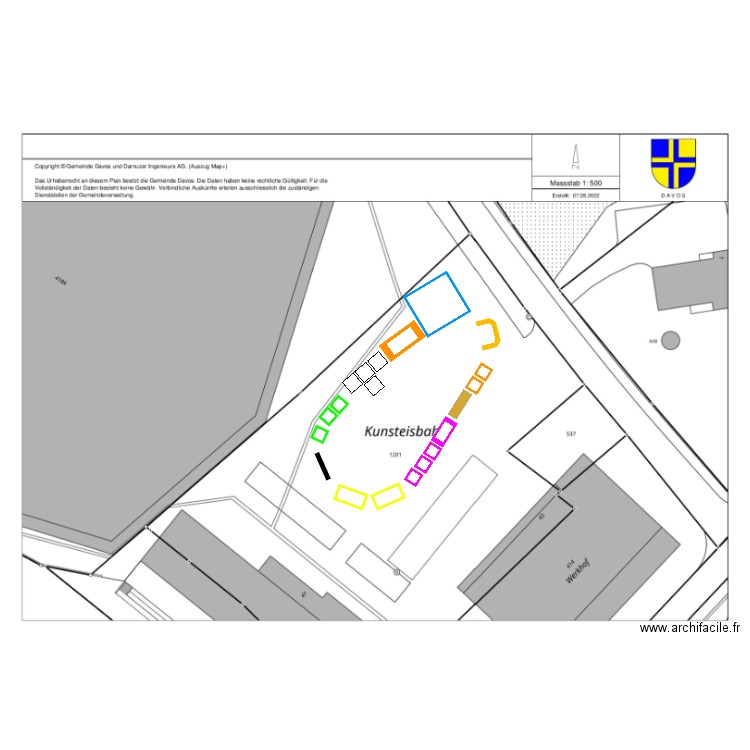 Davos Village RD New. Plan de 0 pièce et 0 m2