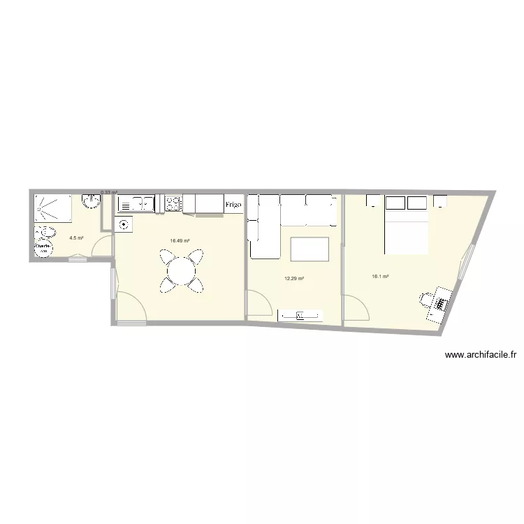 Rounord Jeremy. Plan de 