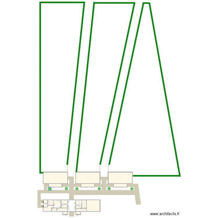 aménagements. Plan de 0 pièce et 0 m2