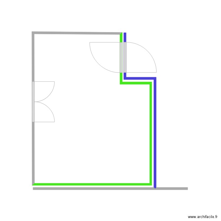 Jean Marie. Plan de 1 pièce et 15 m2