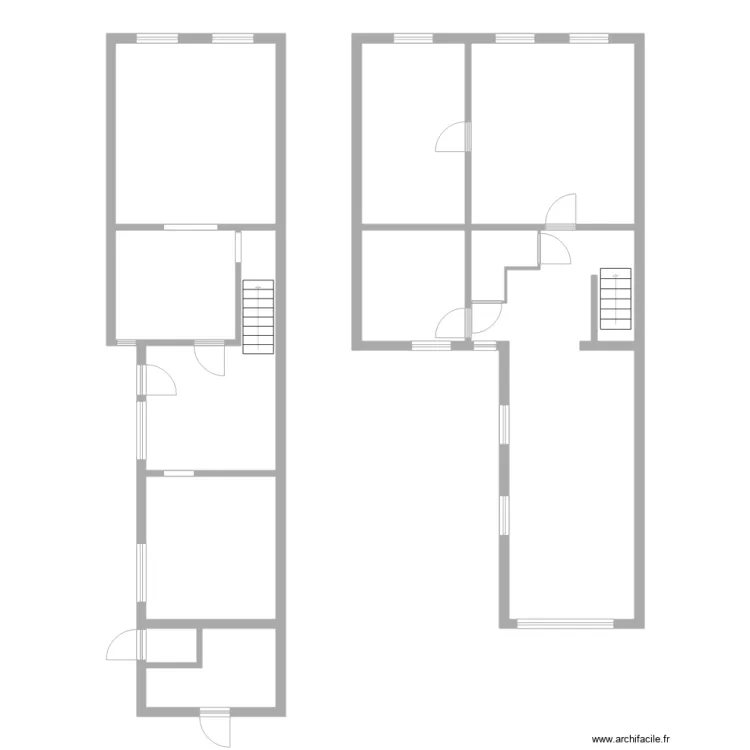GRAZIOTTI BISCHWILLER. Plan de 