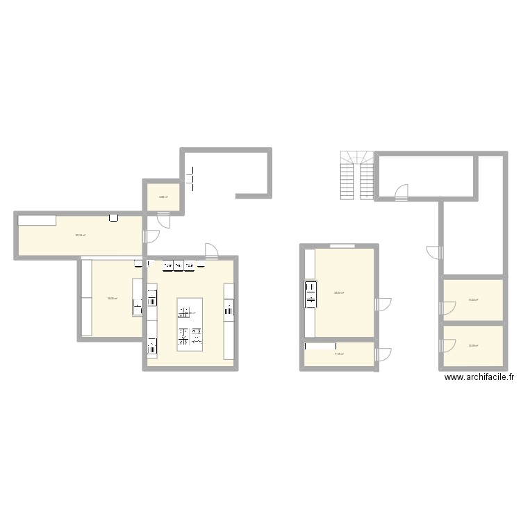 cuisine. Plan de 0 pièce et 0 m2