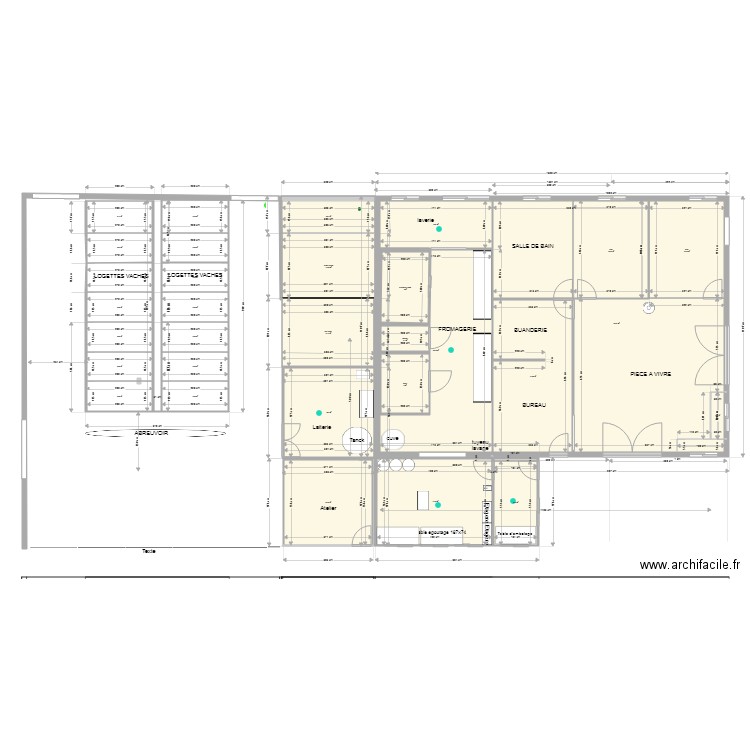 ARANCIO LEA juste les cotes. Plan de 0 pièce et 0 m2