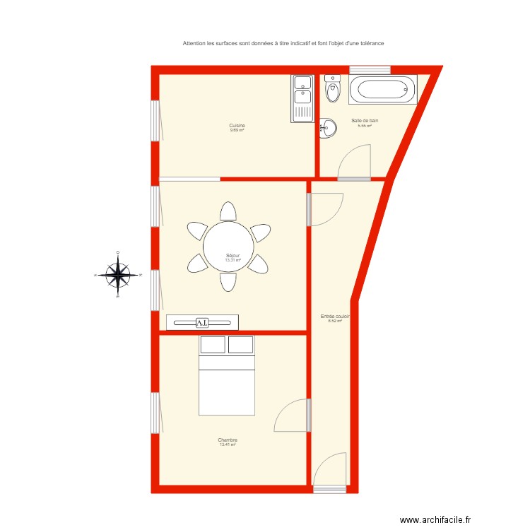 BI 2269 non côté. Plan de 0 pièce et 0 m2