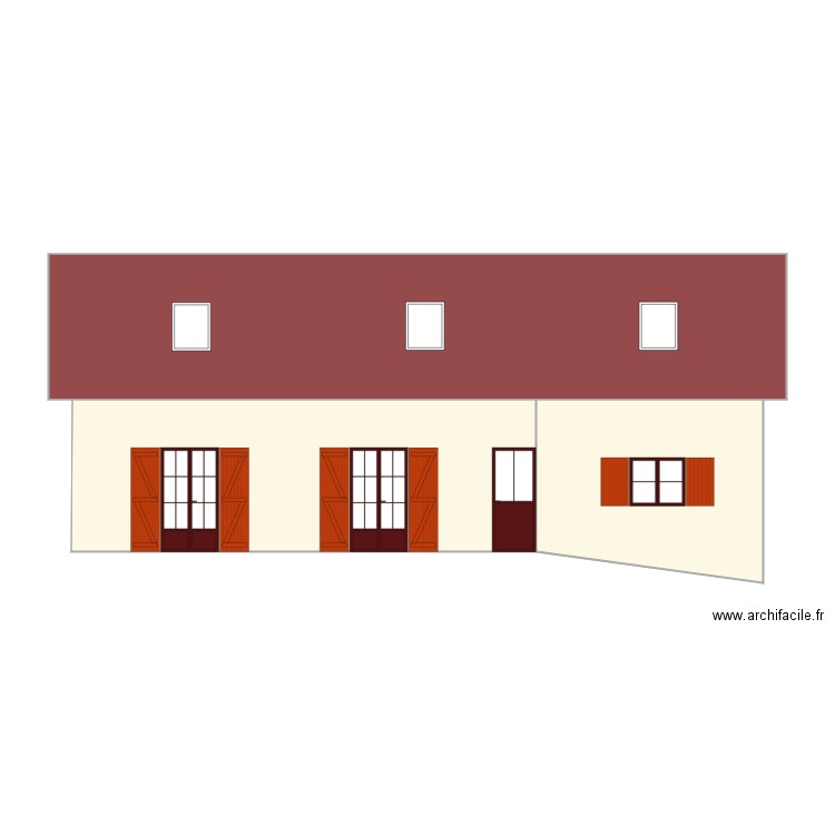 DELIANCE FACADE ENTREE. Plan de 0 pièce et 0 m2